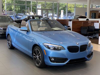 2020 BMW 230i XDrive in Seaside Blue (1971)