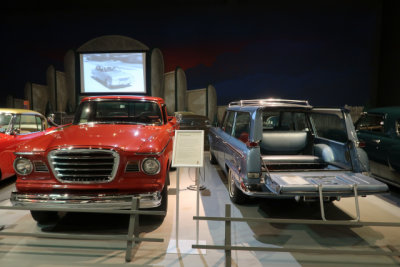 1964 Studebaker Champ pickup truck and 1964 Studebaker Wagonaire station wagon (5183)