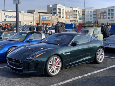 Jaguar F-Type R at cars & coffee in Hunt Valley, Maryland (2744)