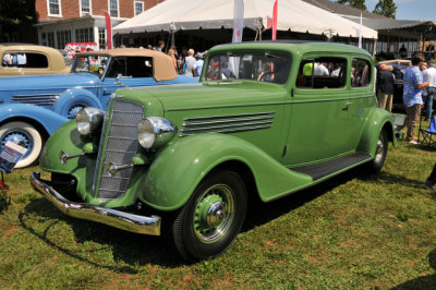 1934 Buick 98 Victoria Coupe by Fisher, The NB Center for American Automotive Heritage, Allentown, PA (6741)