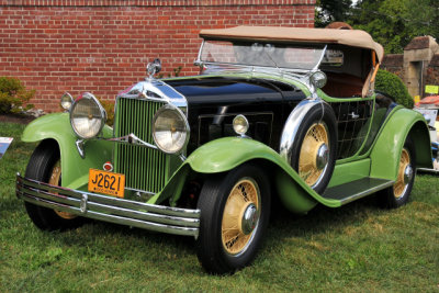 1930 Willys-Knight 66B Plaidside Roadster by Grisworld, Joseph & Mary Ann Lucks, Lancaster, PA (6881)