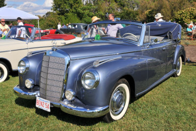 1954 Merdedes-Benz 300b Cabriolet, Platinum Blue, James & Janet Jones, Naples, FL (7794)