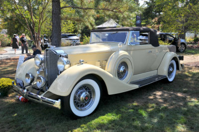 1934 Packard Super Eight Convertible Coupe, Michael Fistere, Chevy Chase, MD (7475)