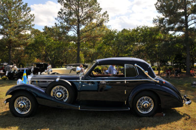 1938 Mercedes-Benz 540K Cabriolet by Norrmalm, with 1 of only 419 540K chassis made, Robert S. Jepson, Jr., Savannah, GA (7572)