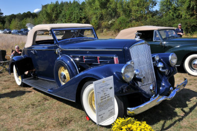 1935 Pierce-Arrow 845 Convertible Coupe, William J. Ayd, Glen Arm, MD (7645)