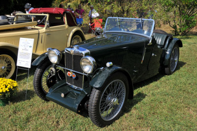 1935 MG PA Roadster, Philip & Linda Laiacona, Trumbull, CT (7738)