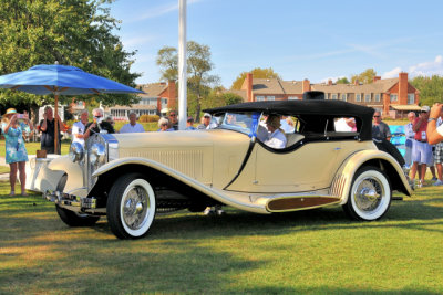 BEST in Show: 1933 Isotta Fraschini Tipo 8A by Castagna, Stephen Plaster, Evergeen Historic Automobiles, Lebanon, MO (7881)