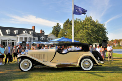 BEST in Show: 1933 Isotta Fraschini Tipo 8A by Castagna, Stephen Plaster, Evergeen Historic Automobiles, Lebanon, MO (7885)