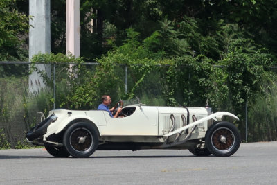 1927 Mercedes-Benz Sportwagen, being driven by museum curator Kevin Kelly. (4587)