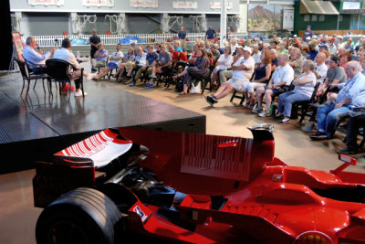 Guest speakers Will Buxton and David Hobbs talk about about Nurburgring and Formula 1. (4625)