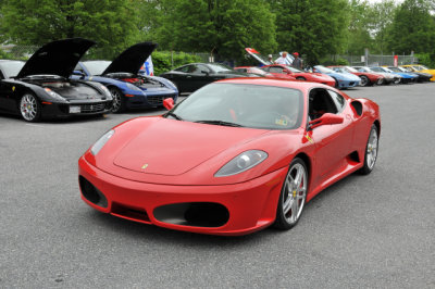 Mid- to Late-2000s Ferrari F430, Radcliffe Motorcar Co.'s Vintage Ferrari Event and All-Italian Car Show, Reisterstown MD (6255)