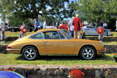1968 Porsche 911L Coupe. The L was produced in 1968 model year only. 2019 Radnor Hunt Concours d'Elegance, Malvern, PA (7121)