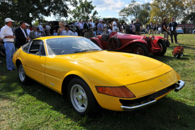 1973 Ferrari 365 GTB/4 Coupe by Scaglietti, known as Daytona, 1 of 1,285 coupes, 2019 Radnor Hunt Concours d'Elegance (7262)