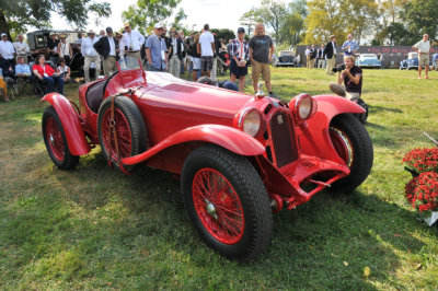 1933 Alfa Romeo 8C 2300 Monza by Zagato. This car finished 2nd in 1933 Mille Miglia. 2018 Radnor Hunt Concours d'Elegance (7267)