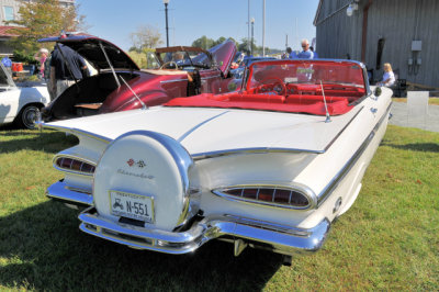 1959 Chevrolet Impala Convertible, 2019 St. Michaels Concours d'Elegance, Maryland (7382)