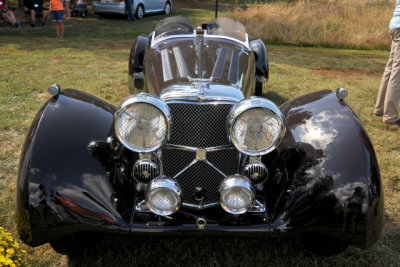 1937 Jaguar SS 100, 2019 St. Michaels Concours d'Elegance, Maryland (7550)