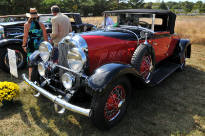 1930 Auburn 8-95 Cabriolet, 8 cylinders, 95 hp, 2019 St. Michaels Concours d'Elegance, Maryland (7617)
