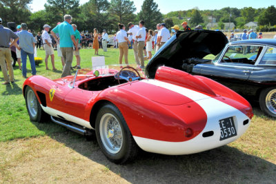 1957 Ferrari 500 TRC Spider by Scaglietti, 2019 St. Michaels Concours d'Elegance, Maryland (7680)