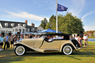 BEST in Show: 1933 Isotta Fraschini Tipo 8A by Castagna, 2019 St. Michaels Concours d'Elegance, Maryland (7885)