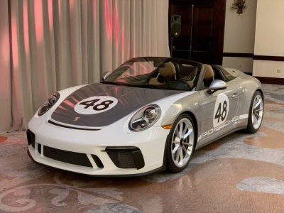 2020 Porsche 911 Speedster, the final iteration of the 991.2 at 2019 Porsche Parade (annual Porsche Club convention) (1345)