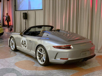 2020 Porsche 911 Speedster, the final iteration of the 991.2 at 2019 Porsche Parade (annual Porsche Club convention) (1346)