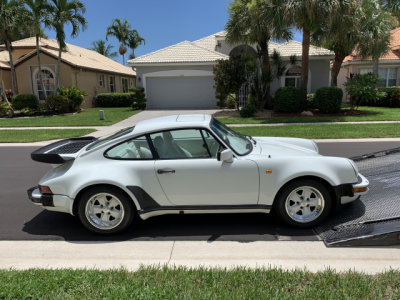1984 Porsche 911 Turbo (930), rare or even unique original triple-white example, in Florida, but from Maryland (1400)