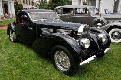 1938 Bugatti T-57C Atalante Coupe by Gangloff, Rick Workman, Rare Wheels Collection, Windermere, FL (1274)