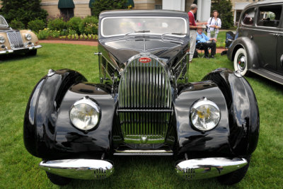 1938 Bugatti T-57C Atalante Coupe by Gangloff, 1 of 17 Type 57C Atalante Coupes built between 1936 and 1939. ( (1282)