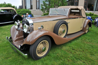 1934 Hispano-Suiza K6 Cabriolet by Fernandez & Darrin, Morton Bullock, Ruxton, MD, The Elegance at Hershey, PA, 2015 (1432)