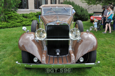 1934 Hispano-Suiza K6 Cabriolet by Fernandez & Darrin, Morton Bullock, Ruxton, MD, The Elegance at Hershey, PA, 2015 (1439)