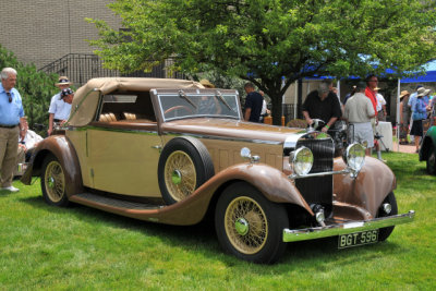 1934 Hispano-Suiza K6 Cabriolet by Fernandez & Darrin, 1 of 4 K6 with Fernandez & Darrin coachwork, 1 of 3 existing. (1452)