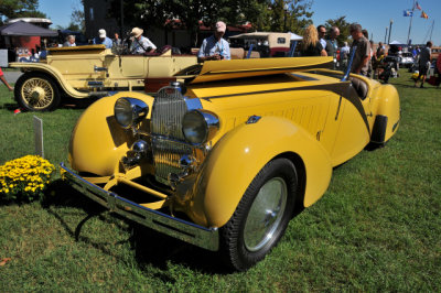 1935 Bugatti Type 57 Grand Raid Roadster, Coachwork by Worblaufen, Paul Gould, New York, NY (4281)