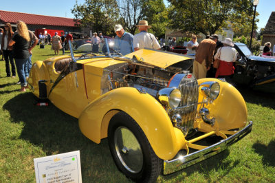 1935 Bugatti Type 57 Grand Raid Roadster, Coachwork by Worblaufen, at the 2016 St. Michaels Concours d'Elegance, MD (4285)