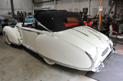 1948 Delahaye 135M Cabriolet, coachwork by Figoni & Falaschi, at Radcliffe Motorcars' 2019 Open House, Reisterstown, MD (6503)