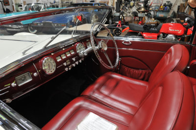 1948 Delahaye 135M Cabriolet, coachwork by Figoni & Falaschi, at Radcliffe Motorcars' 2019 Open House, Reisterstown, MD (6506)