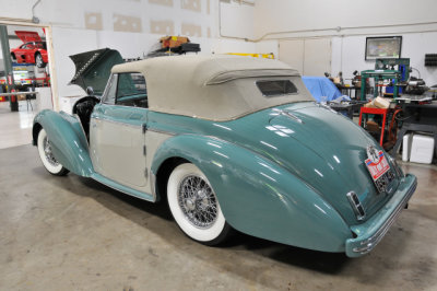 1947 Delahaye 135M Cabriolet w/ 1949 coachwrok by A.B. Guillore at Radcliffe Motorcars' 2019 Open House, Reisterstown MD (6516)