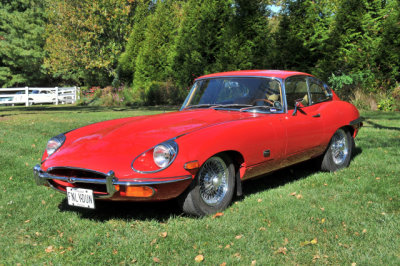1971 Jaguar E-Type Series II Coupe, After 10-Year Restoration -- Oct. 9, 2020 