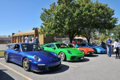 2010 Porsche 911 GT3 (997.2), Steve W, and 2018 Porsche 911 GT3 (991.2), Todd B. (8488)