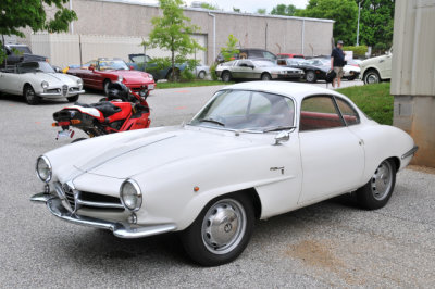 2012 Vintage Ferrari Event, Richard Garre's 1961 Alfa Romeo Giulietta Sprint Speciale (3590)