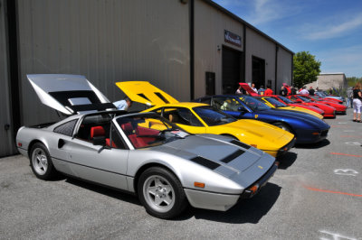 2013 Vintage Ferrari Event, Ferrari 308 GTS and GTB (2342)