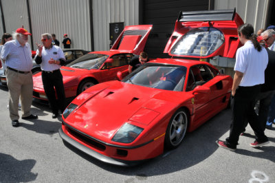 2015 Vintage Ferrari Event, late 1980s Ferrari F40 (9990)