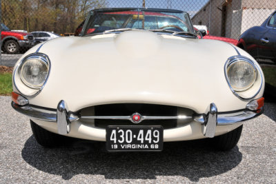 2014 Vintage Ferrari Event, 1968 Jaguar E-Type Series 1 roadster (6373)