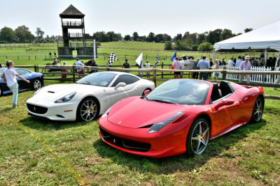 From right, Ferrari 458 Spider and Ferrari California (0391)