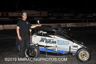 4-27-19 Stockton 99 Speedway: BCRA Midgets - BCRA Vintage - Gunslinger Sprint Cars