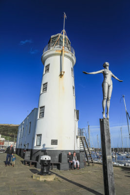Lighthouse and Diving Belle