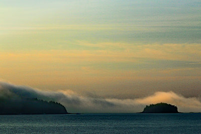 Islands sea and sky