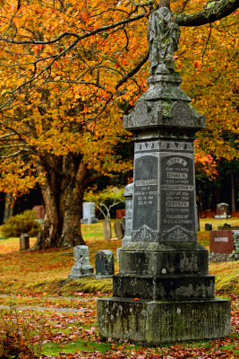 Gravesite up island church