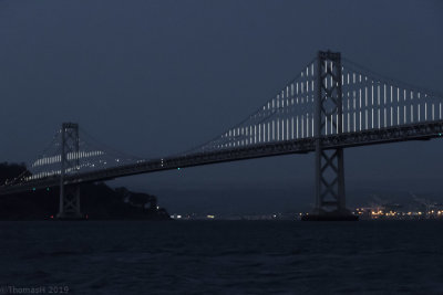N7118 Bay Bridge Light Show