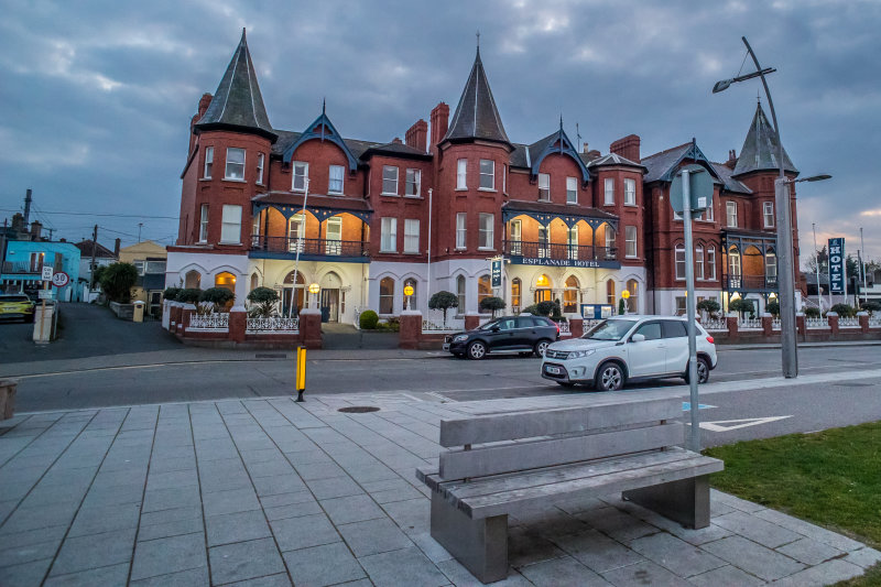 Night Photo, Esplanade Hotel, Strand Road, Bray, Ireland