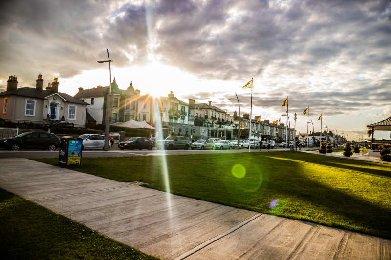 Sunset Strand Road, Bray, Ireland